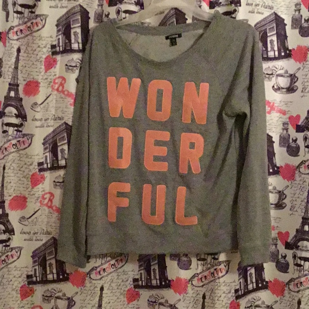 “Wonderful” sweater